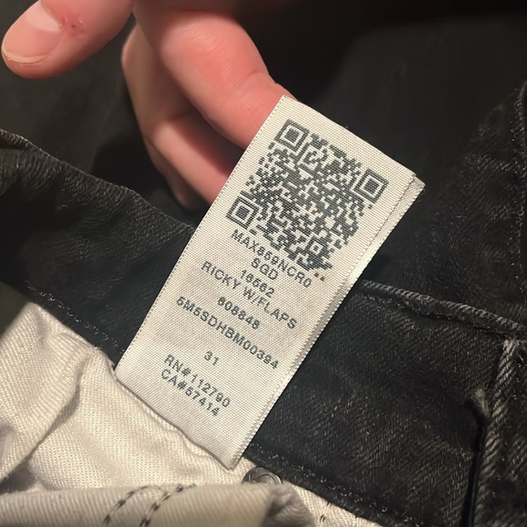 Authentic men’s True Religion Ricky W/flaps relaxed straight jeans. Lightly used - Picture 6 of 7